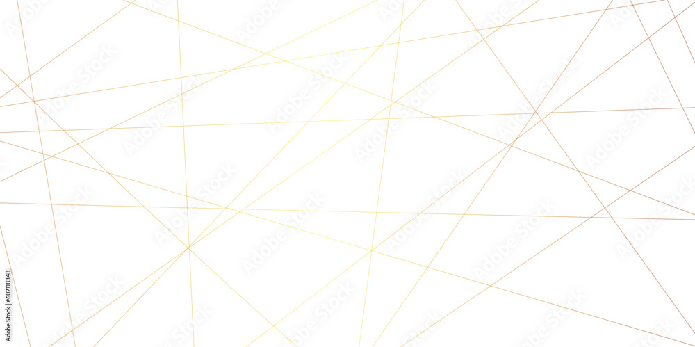 Abstract luxury premium shiny golden random chaotic square and triangle wave lines background. Vector, illustration Abstract luxury premium shiny golden random chaotic square and triangle wave lines background. Vector, illustration
