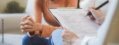 Tableau sur toile Psychology, depression