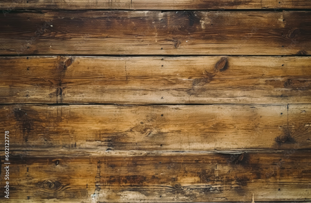 Wooden planks as a wall background texture, in the style of dark brown, antique look of wooden plank seamless texture. Generative Ai. Wooden planks as a wall background texture, in the style of dark brown, antique look of wooden plank seamless texture. Generative Ai.