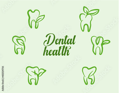 set of dental for health services