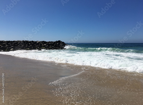 Carlsbad State Beach during summer in Carlsbad, California, USA