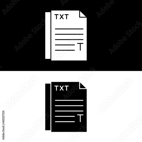 Text Document Glyph: Digital File for Textual Content. 