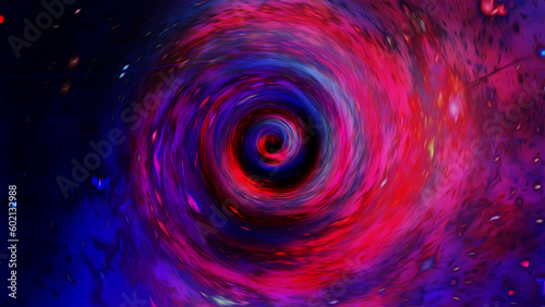 Galaxy storm effect abstract background