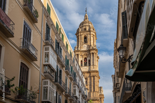 Malaga Cathedral - Malaga, Andalusia, Spain © diegograndi