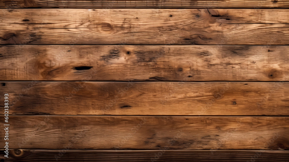 Freshly sawn board. Top down view. Background. Generative AI technology. Freshly sawn board. Top down view. Background. Generative AI technology.