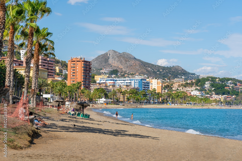 La Malagueta Beach - Malaga, Andalusia, Spain