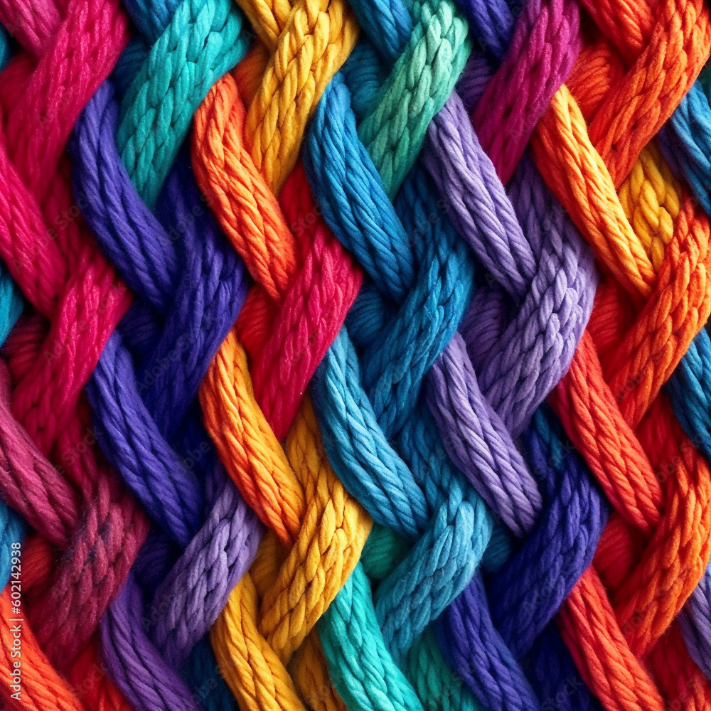 colorful wool texture