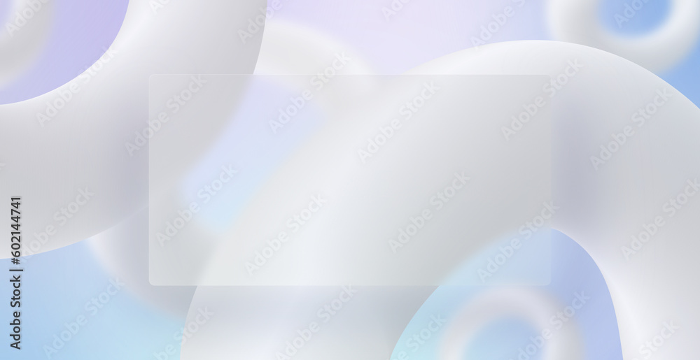 Abstract white glassmorphism horizontal background Abstract white glassmorphism horizontal background