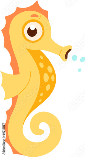 Seahorse Marine Character