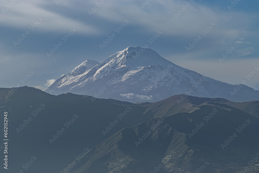 montaña volcán nevado 