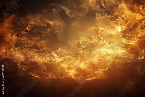 Texture background of golden sand on the bottom and glowing sparkles above