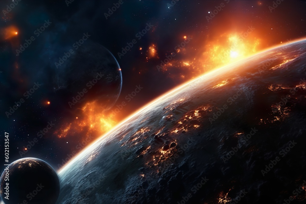 Planet in Space Planet in Space