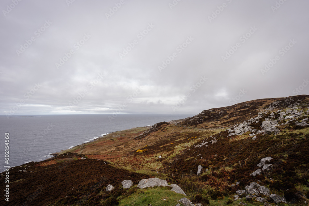 Donegal Coast and Hils