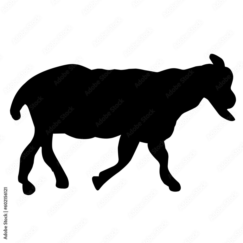 Goat Vector Silhouette