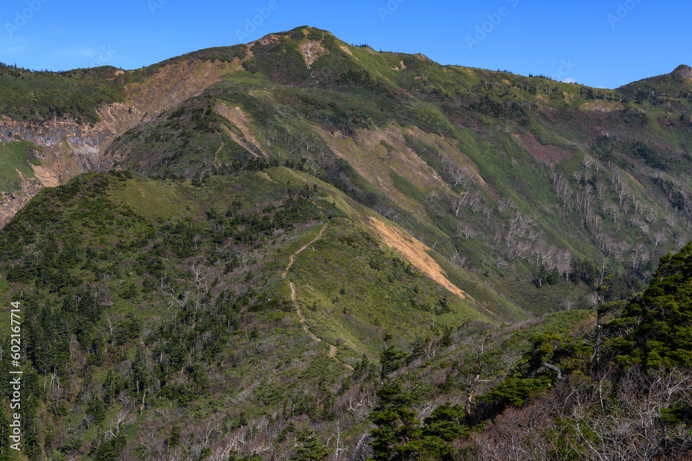 Fototapeta premium 晩秋の武尊山