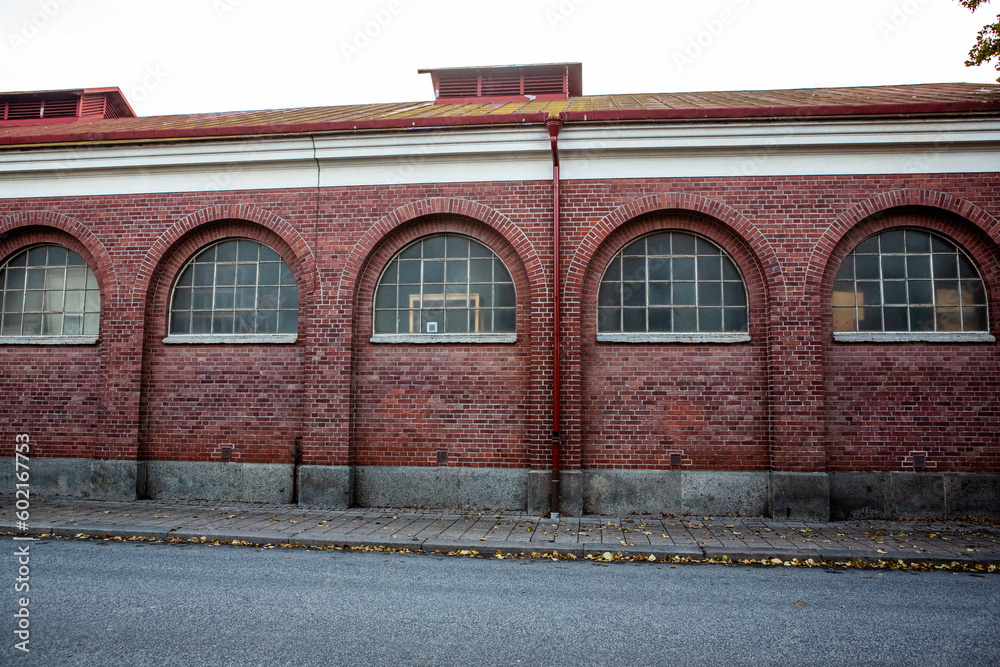 Old factory building in Kristianstad, Sweden