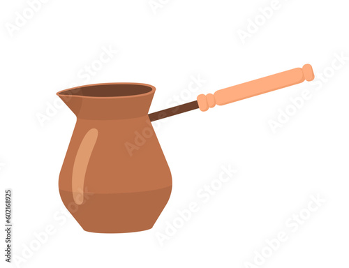 Coffee cezve concept