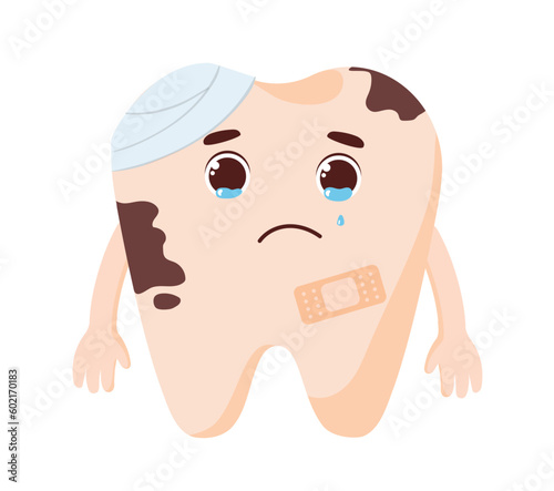 Dirty tooth character