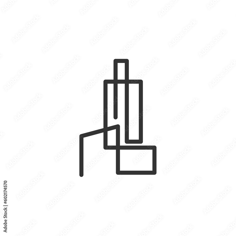 apartment logo template. Icon Illustration Brand Identity. Isolated and flat illustration. Vector graphic apartment logo template. Icon Illustration Brand Identity. Isolated and flat illustration. Vector graphic
