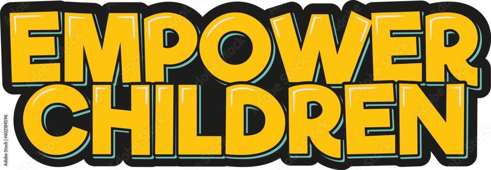 A beautiful and uplifting design that encourages the empowerment of children through education, protection and support. A beautiful and uplifting design that encourages the empowerment of children through education, protection and support.