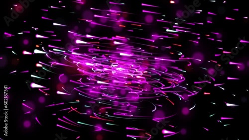 Purple Light Whirlwind Animation