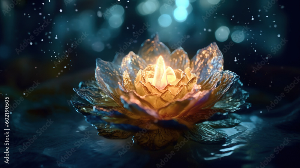 Flower and light