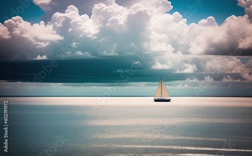 Vacation Sailing: a Spectacular Horizon.