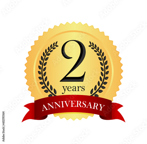 Golden anniversary medal icon | 2nd anniversary