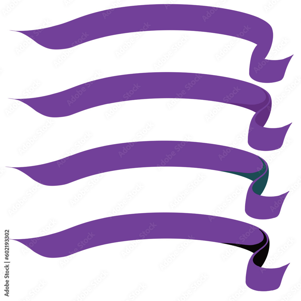 Obraz premium リボン、テープ素材です、EPSファイルです、加工OKです、様々なシーンでお楽しみください。