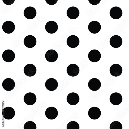 abstract geometric big polka dot decorative pattern.