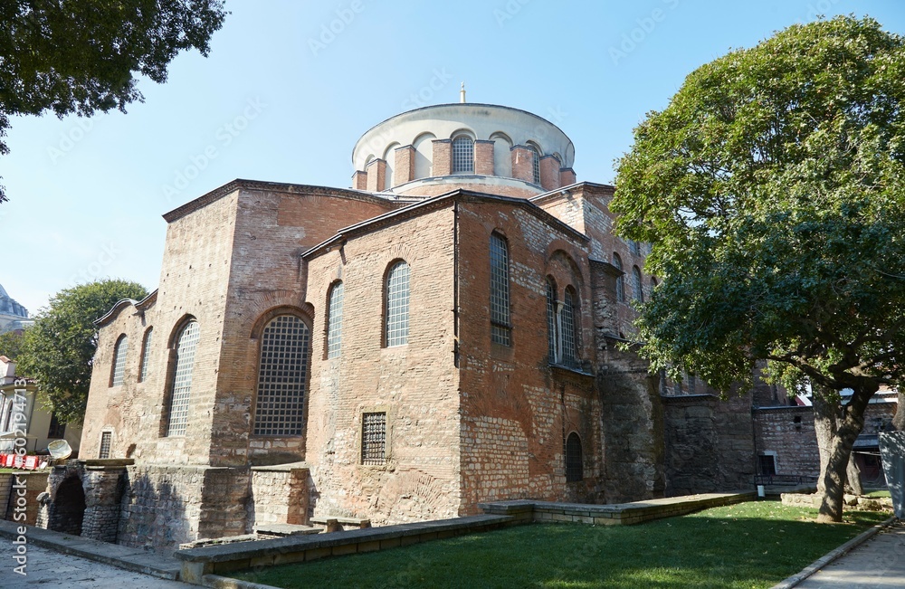 Hagia Irene in Istanbul, a 6th-century church built in the Byzantine capital of Constantinople