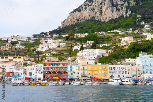 Marina Grande on the Island of Capri, Italy