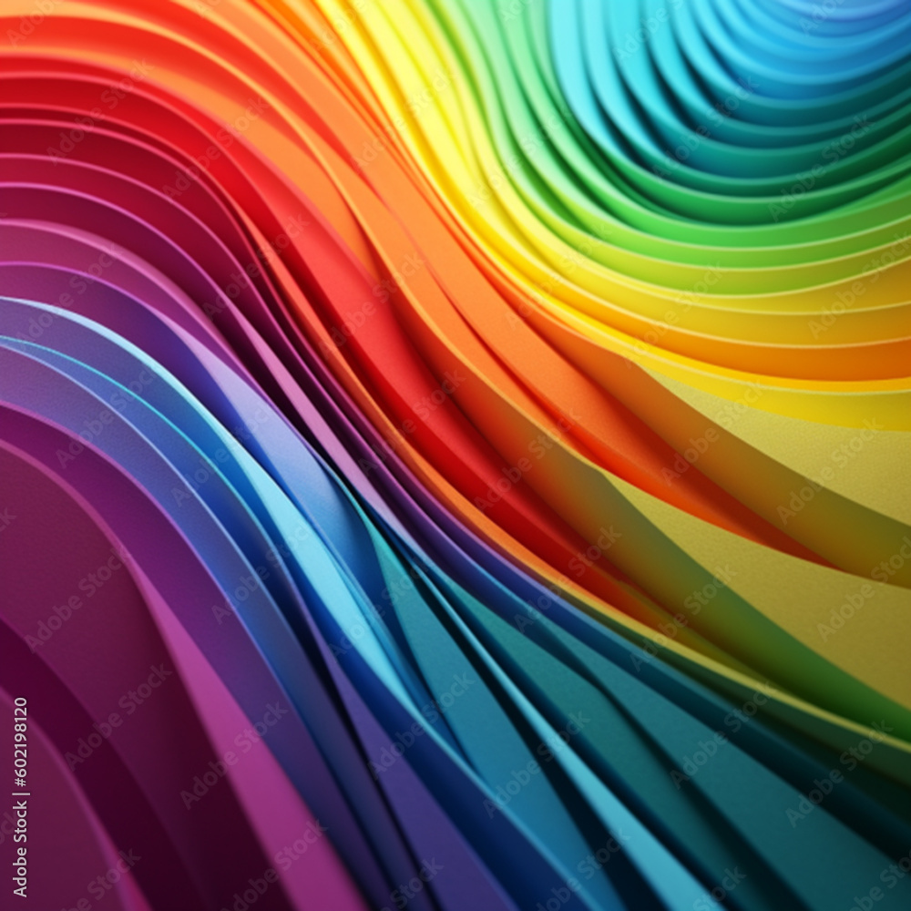 Rainbow Full Color Background Ai Generative Rainbow Full Color Background Ai Generative