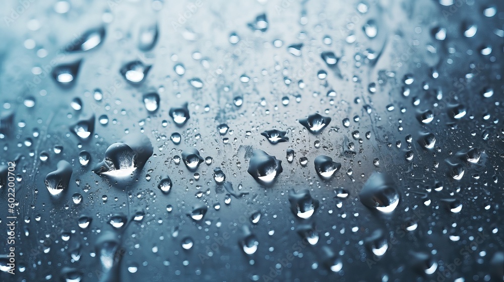 clammy sprinkled glass with water bits closeup like surface or foundation. Creative resource, AI Generated clammy sprinkled glass with water bits closeup like surface or foundation. Creative resource, AI Generated