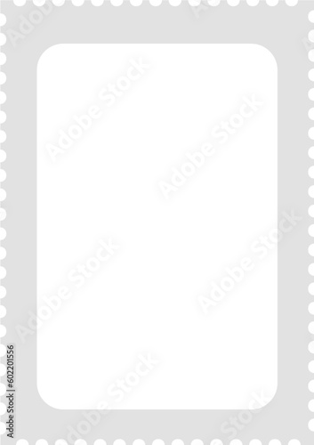 blank postage stamp