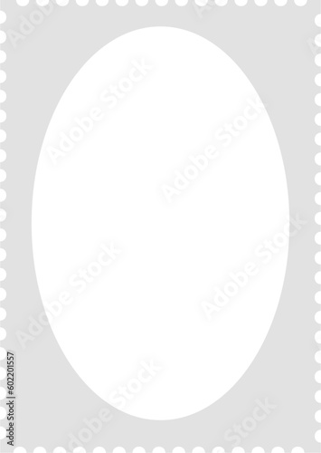 blank postage stamp