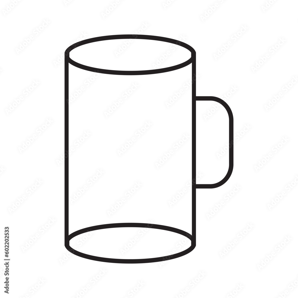 glass cup icon and coffee mug and ice glass cup icon and coffee mug and ice