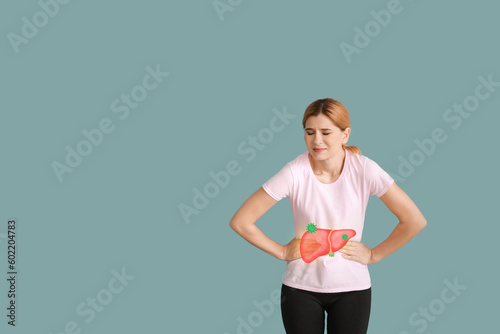 Woman suffering from pain i...