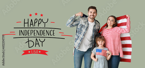 Greeting card for USA indep...