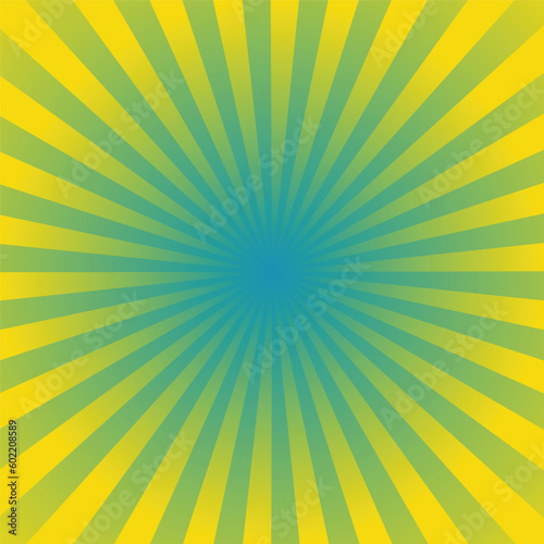    Yellow and Blue Tone Background Vector Illustration.