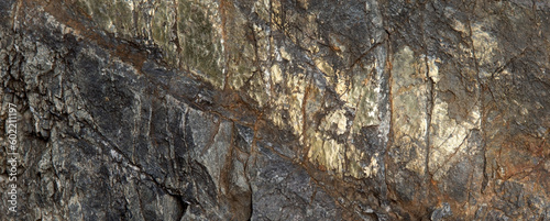 gold ore closeup, natural background