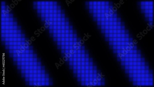 grid boxs led light pattern direction moving.