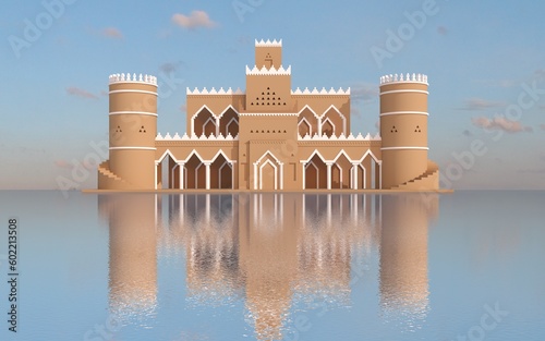 the grand palace miniature in 3d 