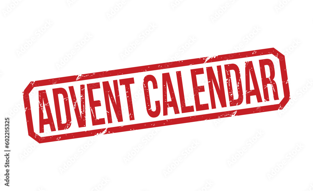 Advent calendar grunge rubber stamp on white background. Advent calendar Rubber Stamp. Advent calendar grunge rubber stamp on white background. Advent calendar Rubber Stamp.