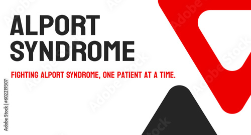 ALPORT SYNDROME - genetic disorder affecting kidneys and hearing