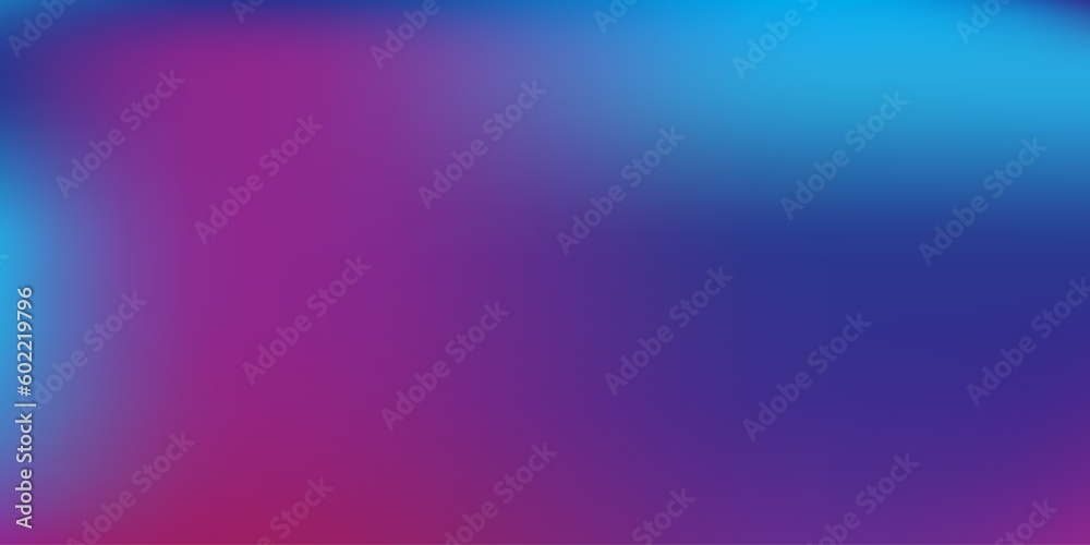 Abstract blurred gradient mesh background. Colorful smooth banner template. Holographic Texture. Metal Gasoline Brochure. Purple Pop Background. Neon Poster. Hologram Gradient. 