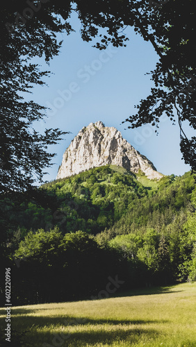 landscape in the mountains