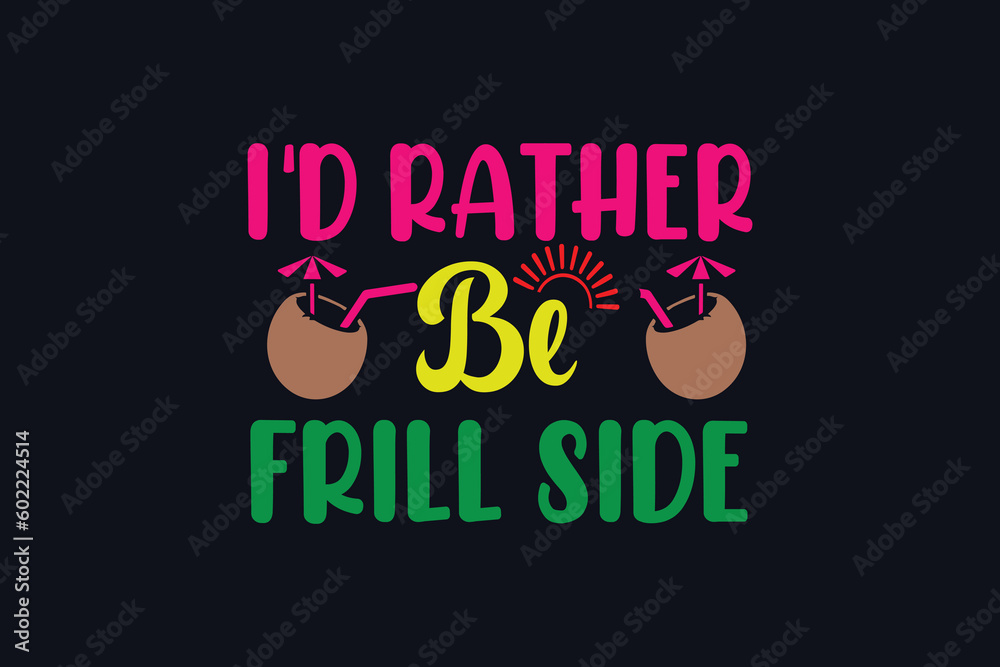i'd rather be frill side