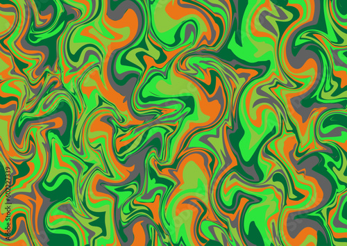 vector geométrico en forma de mármol de colores verdes, fondo de pantalla psicodélica de color verde, vector en forma de mármol verde, 