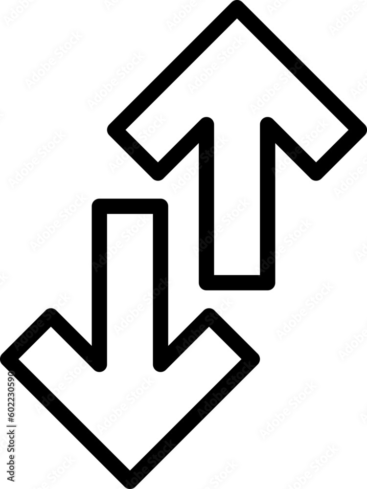 up and down icon up and down icon